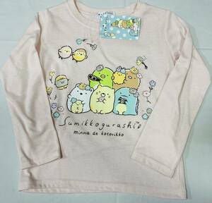 ★1542*激安sale!!新品 こども服 　長袖Tシャツsize130　1枚★サンリオ.すみっコぐらし