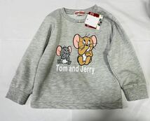 ★1644*激安sale!!新品 こども服 　長袖トレーナーsize110　1枚★TOM & JERRY/トムとジェリー_画像2