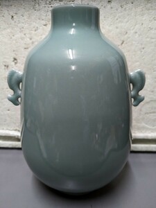 花瓶 古 中国　龍泉　青磁　花器