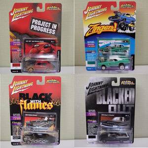 kyckt [JLSF010/06B] 1/64 JOHNNY LIGHTNING Street Freaks 2018リリース ポンティアックGTO ハドソン ホーネット シボレーなど 6台セット