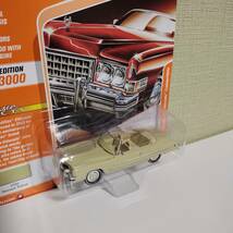 kyckt [JLCG021/A]1/64 JOHNNY LIGHTNING Classic Gold 2020リリース1-5 1973 Cadillac Eldorado Convertible キャデラック Harvest Yellow_画像2