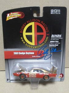 Johnny Lightning 1969 Dodge Daytona Bobby Allison Racing ダッジ チャージャー デイトナ