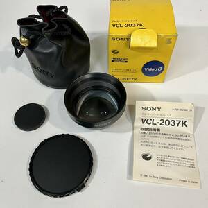 美品★SONY ソニー VCL-2037K テレコンバージョンレンズ　TELE CONVERSION LENS x2.0