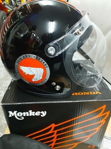 モンキー　50周年　ヘルメット　試着のみ　美品　Lサイズ　ジェットヘル