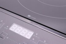 【未使用】DAY Value Induction Cooker IH クッキングヒーター YN101BK 1400W ニトリ ブラック 黒 箱・取扱説明書付き【漂亮】 1円~_画像5