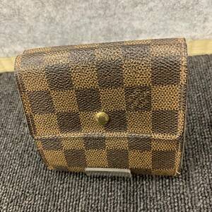 ■【売り切り】LOUIS VUITTON ルイヴィトン ダミエ エベヌ ポルトモネ ビエ カルトクレディ ポルトフォイユ エリーズ　SP0061