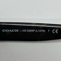 ◎【売り切り】COACH（コーチ）サングラス 554713（Tortoise Glitter Sig C）52□21 140 3N_画像6