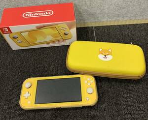 ★【売り切り】Nintendo 任天堂 ニンテンドー Switch Lite ライト イエロー HDH-001 箱付き　初期化済み