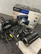 ☆【売り切り】SONYソニー デジタルHD ビデオカメラ カメラ レコーダー HDR-PJ590V 12年製_画像1