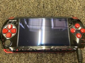 ◆【売り切り】SONY ソニー PSP3000 赤黒 カセット付き