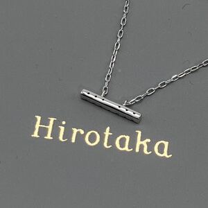 ▲【売り切り】Hirotaka（ヒロタカ）k10ネックレス 1.49g