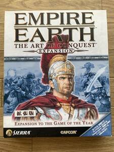 EMPIRE EARTH THE ART OF CONQUEST EXPANSION 拡張版　英語版 Windows用ゲームソフト　エンパイアアース/BY4802023