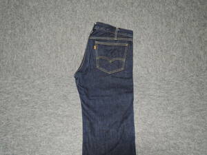 USED品:’05　LEVI’S 606 BIG-E復刻 オレンジ スリム ストレートカット W32 リーバイス