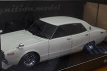 IG 1/18 Nissan Skyline 2000 GT-X (GC110) 白 White IG0968 現状品 イグニッションモデル ignition model スカイライン ケンメリ _画像8