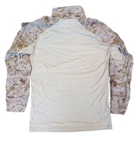 新品 実物！ USMC MARPAT FROG コンバットシャツ M-R 海兵隊 リーコン MEU 米軍 デザート マーパット フロッグ AOR1 _画像2