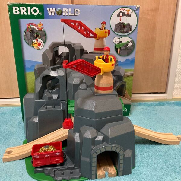 BRIO クレーン&マウンテントンネル 33889 (箱無し)