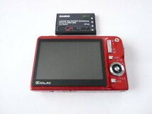 ★動作未確認 CASIO EXILIM EX-S770 7.2MEGA NP-20付 レッド ジャンク品★_画像2