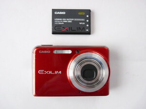 ★動作未確認 CASIO EXILIM EX-S770 7.2MEGA NP-20付 レッド ジャンク品★