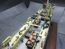 ドイツレベル 1/144 アメリカ海軍 中型揚陸艦 LSM　完成品_画像9