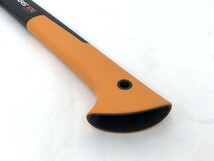 【同梱可】【80】中古品 Fiskars フィスカース X7 斧 高さ/約35cm 本体・カバーのみ アウトドア キャンプ ※刃こぼれあり_画像8