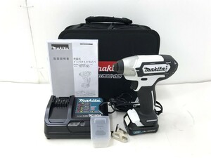 【同梱可】【80】中古美品 makita マキタ TD110D 充電式インパクトドライバ 10.7V 1.5Ah バッテリ1個 充電器 ソフトケース付き