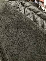 adidas アディダス　デサント　ビンテージ　フリース切り替えコート　キルティングジャケット　ブラック　メンズ　スポーツウェア_画像7