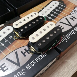 EVH Wolfgang pickup フロント&リア セット ゼブラ ハムバッカー ギター Van Halen Peavey Music man Duncan Dimarzio ピックアップ