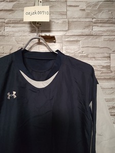 men's F999 UNDER ARMOUR アンダーアーマー ベースボール ウインドブレーカー ジャケット XL ネイビー/グレー