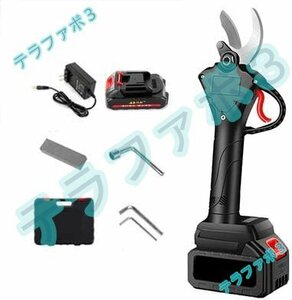 充電式剪定ばさみ 園芸用はさみ 35mm切断径7500mAh 作業時間4-5h バッテリー・充電器付き (7500mAh バッテリー*1 切断径35mm)