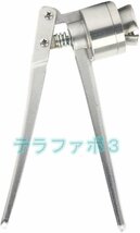 手動クリンパー 32mm ポトルキャップ圧着工具 純アルミニウムキャップ適用 生産用 304ステンレス製_画像2