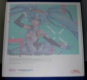 グッドスマイルカンパニー 初音ミク レーシングミク 2021Ver. 森倉円 ステッカー付 未開封 Happy 16th Birthday スケールフィギュア展示会