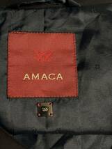 AMACA アマカ ブラックコート サイズ40_画像5