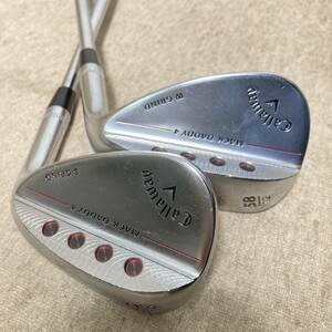 キャロウェイ　Callaway　ウェッジ　2本セット　MACK DADDY4　S GRIND W GRIND　マックダディー　N.S.PRO　MODUS3 TOUR120