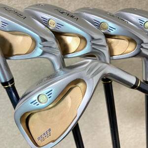 ホンマ　HONMA　ヒロホンマ　アイアンセット　BERES　ベレス　MG702　3星　3S　5.6.7.8.9.10.11.Aw.Sw　9本セット　ARMRQ B62　Flex-S