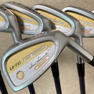 ホンマ　HONMA　ヒロホンマ　アイアンセット　LB-737 PRO SPECIAL　2星　2S　9本セット　カーボンシャフト　Flex-R　金　ゴールドライン