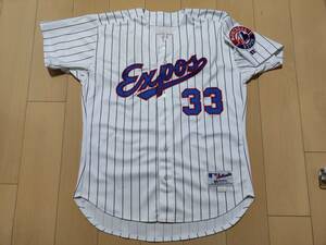 MLB Montreal Expos モントリオール・エクスポズ ホームユニフォーム 支給品？ サイズ46