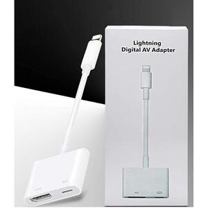 HDMI 変換アダプタ　iphone HDMI変換アダプタ ★ 設定不要 操作簡単 Lightning