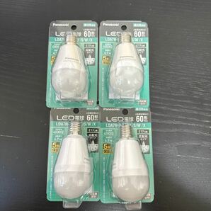 【新品未開封】LED球　4個セット！ LDA7N-G-E17/E/S/W/X X■LEDランプ　パナソニック　Panasonic