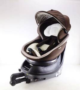 *[ beautiful goods ]CWLkru Move Smart ISOFIXeg shock JJ-600 Brown BR combination child seat 