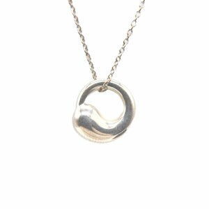 TIFFANY&Co. Tiffany Eternal Circle necklace silver free shipping Kobe city *. tree pawnshop 