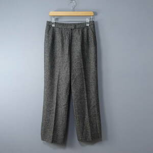  beautiful goods *Leilian/ Leilian /11/ made in Japan / wool pants / gray / lady's / slacks / bottoms 