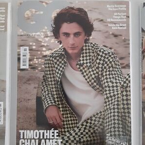 【残りわずか】GQ UK版 ティモシーシャラメ表紙 一冊
