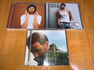 【即決送料込み】クレイグ・デイヴィッド / Craig David アルバム3枚 / Born To Do It / Slicker Than Your Average / The Story Goes…