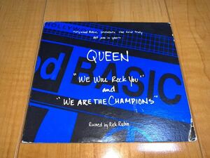 【輸入盤シングルCD】Queen / クイーン / We Will Rock You / We Are The Champions / Hollywood Basic