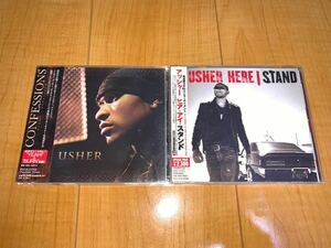 【即決送料込み】Usher アルバム2枚セット / アッシャー / Confessions / コンフェッションズ / Here I Stand / ヒア・アイ・スタンド