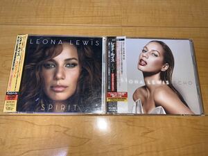 【国内盤帯付きCD+DVD】レオナ・ルイス / Leona Lewis アルバム2作品セット / Spirit / スピリット / Echo / エコー