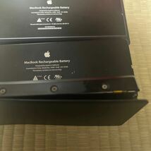 中古ジャンク　Apple MacBook 純正バッテリー A11853個セットB03_画像3