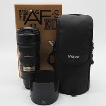 ■実用品■ Nikon ニコン AF-S VR Zoom Nikkor ED 70-200mm F2.8G (IF) ブラック 元箱・ケース付き_画像1