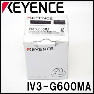 新品 キーエンス センサヘッド IV3-G600MA アンプ内蔵モデル 広視野タイプ 白黒AF仕様 設置距離50mm～ AI搭載画像判別センサ KEYENCE