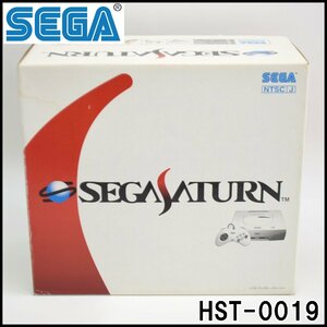 未使用保管品 SEGA セガサターン HST-0019 新型 ホワイト 本体HST-3220 後期型 バックアップメモリー内蔵 SEGASATURN